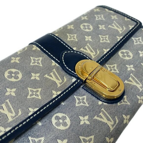 LOUIS VUITTON Portefeuille Sara Encre Monogram Idylle Wallet bran-204-100125 - Picture 3 of 8